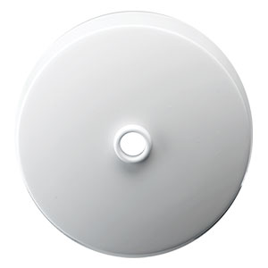 RR 6A Ceiling Rose with Clear Base W9009
